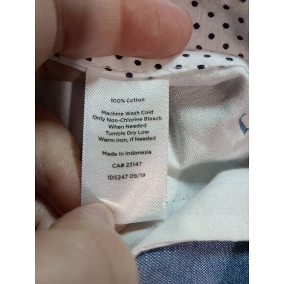 Talbots Pants Ladies 20WP Blue Capri - Picture 7 of 9